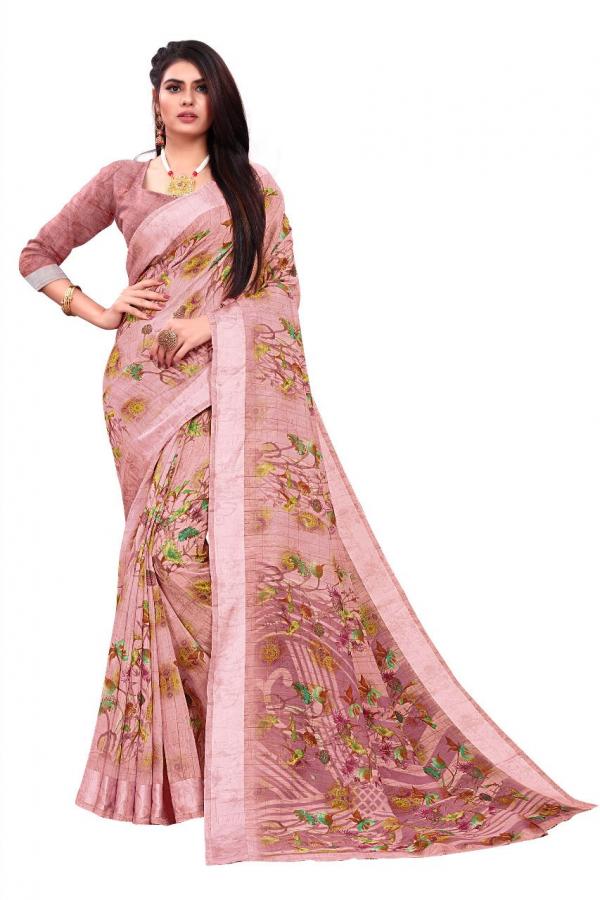 Florence Fancy Cotton Printed Saree